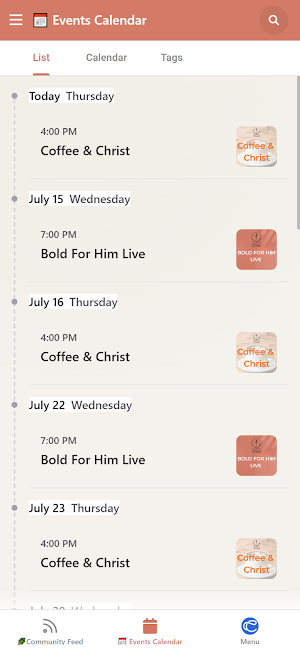 CSFC Women’s Network Screenshot 1