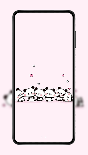 Panda wallpaper lucu Screenshot 3