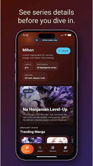 Mihon: Comic & Manga Library Screenshot 1