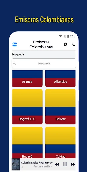Emisoras Colombianas en Vivo Screenshot 3