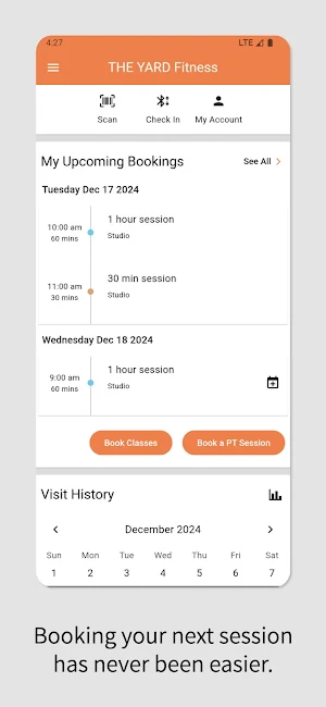 THE YARD Fitness Screenshot 1