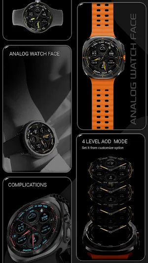 Analog Watch Face 140 Screenshot 2