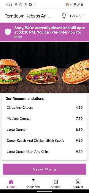 Ferndown Kebabs And Pizza Screenshot 1