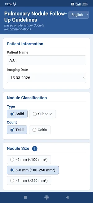 Lung Nodule Followup Screenshot 1