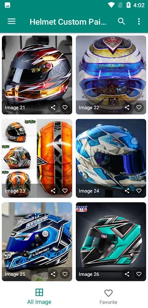 Helmet Custom Paint Ideas Screenshot 3