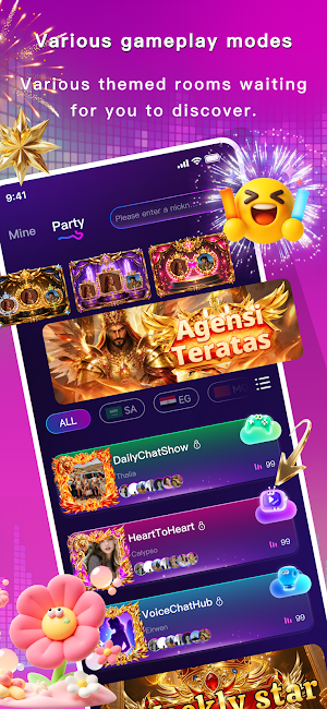 Yom Party-Party Everyday! Screenshot 1