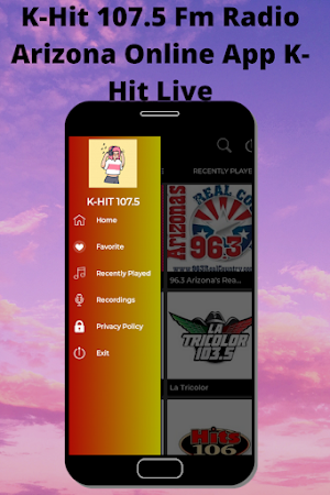 K-Hit 107.5 Fm Radio Arizona Online App K-Hit Live Screenshot 2