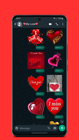 Stickers - Love WASticker 2023 Screenshot 1