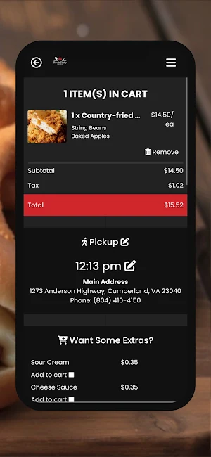 RouteSixty Grill Screenshot 3