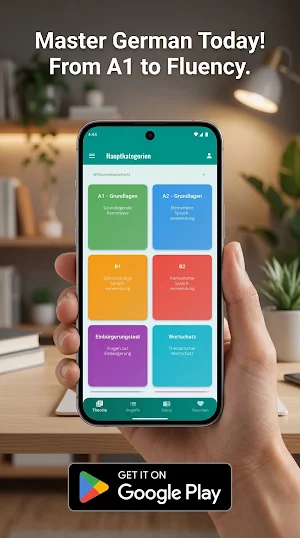 German Quiz App – DeutschCa Screenshot 0
