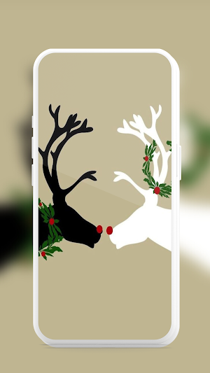 cute christmas wallpaper Screenshot 2