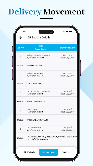 QuickLift Tracking Screenshot 2