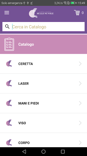 Centro Estetico Sulle Nuvole Screenshot 3