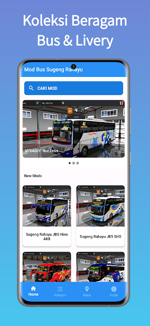 Mod Bussid Bus Sugeng Rahayu Screenshot 1