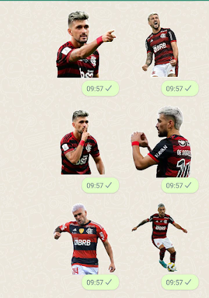 Figurinhas Arrascaeta Flamengo Screenshot 3