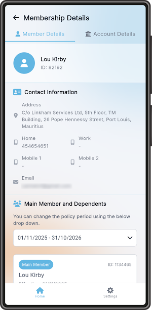 LinkhamCare Screenshot 2