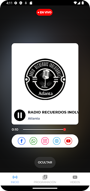 Radio Recuerdos Inolvidables Screenshot 2