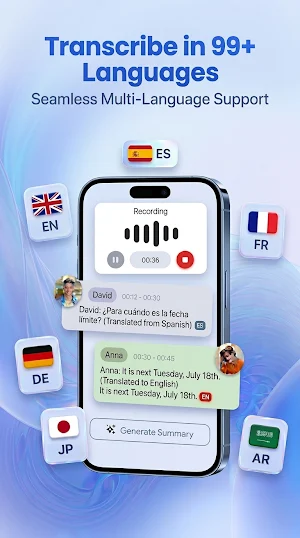 Awal AI: Transcribe & Summary Screenshot 3