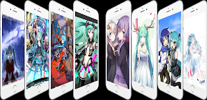 Hatsune wallpapper Anime zHD Screenshot 1