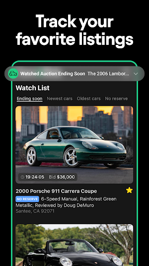 Cars & Bids Screenshot 2