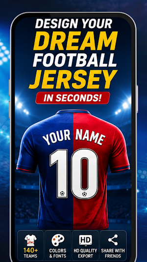 Football jersey maker Screenshot 0