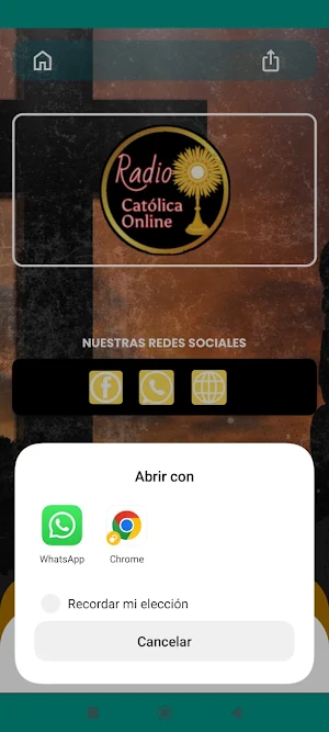 Radio Católica Online GT Screenshot 2