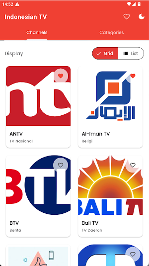 TV Indonesia Terlengkap Live Screenshot 0