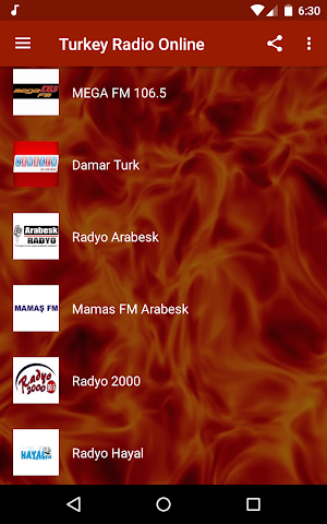Turkey Radio Online Screenshot 1