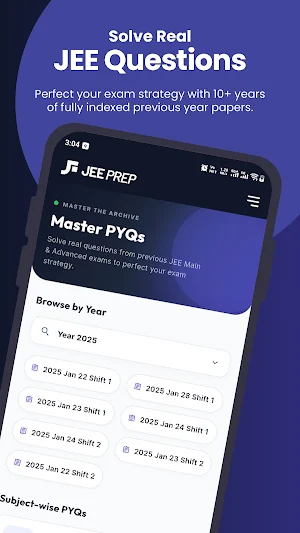 JEE Main PYQs, Mock Test 2027 Screenshot 1