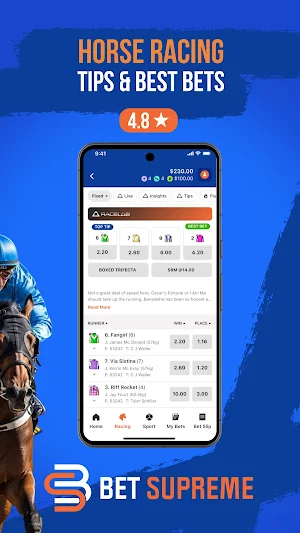 Bet Supreme - Online Betting Screenshot 1