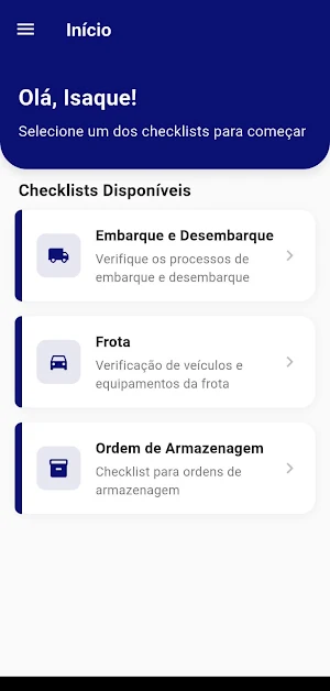 Checklist App Screenshot 1