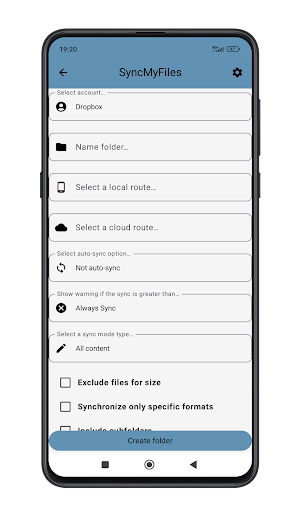 SyncMyFiles Pro - Autosync App Screenshot 2