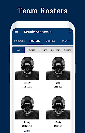Seattle - Football Live Score & Schedule Screenshot 2