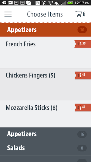 Rossini's Pizzeria Screenshot 2