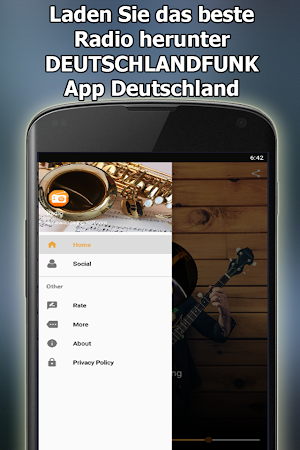 Radio DEUTSCHLANDFUNK Online Kostenlos Deutschland Screenshot 2
