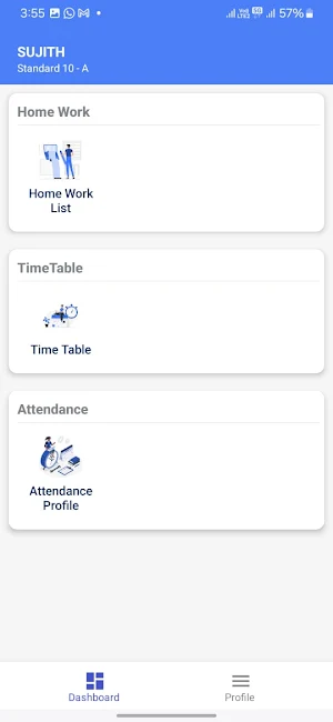 Gurukul High Student App Screenshot 1