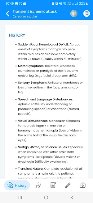 Concise Neurology Screenshot 1