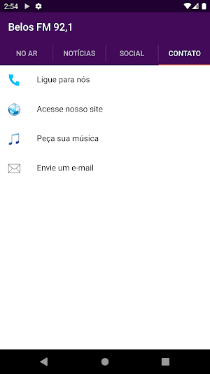 Belos FM 92,1 Screenshot 3