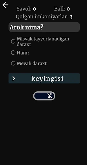 IslomiyTest Screenshot 1