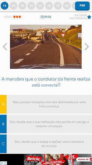 Testes de Código 2020 Screenshot 0