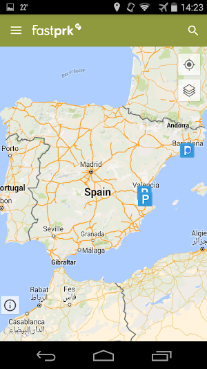 Fastprk, Find a Parking Space! Screenshot 1