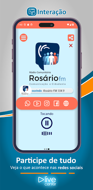 Rosário FM 104.9 Screenshot 1