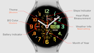 IWF Modern Pro watch face Screenshot 0