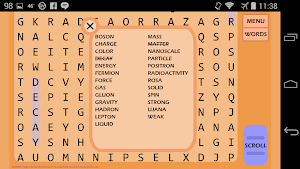 Quarked! Word Search Screenshot 2