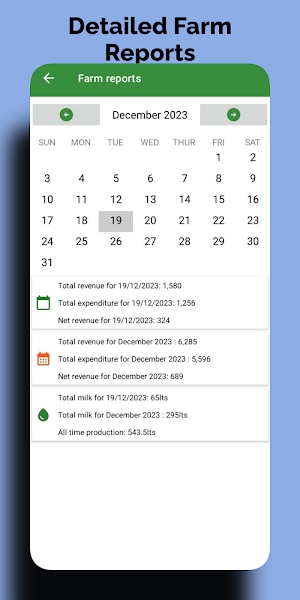 Dairy Cattle Management App Screenshot 3