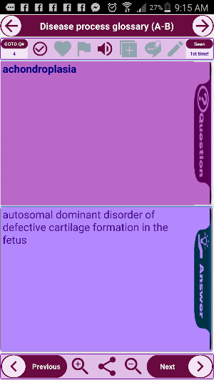 Disease process glossary Notes Screenshot 0