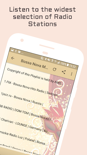 Bossa Nova Music Radio Screenshot 1