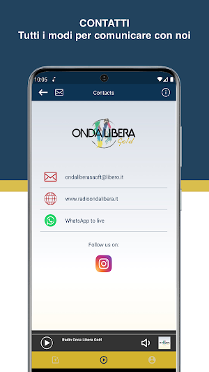 Radio Onda Libera Gold Screenshot 2
