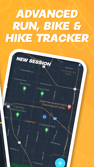 BuzzRun: Cardio Run & Cycling Screenshot 1