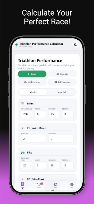 Triathlon Performance Screenshot 0